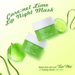 Mặt nạ ngủ môi dưỡng ẩm hồng môi tẩy tế bào hương chanh Care:nel Lime Lip Night Mask 5g - Ảnh 10