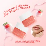 Mặt nạ ngủ môi dưỡng ẩm hồng môi tẩy tế bào hương dâu Care:nel Berry Lip Night Mask 5g - Ảnh 10