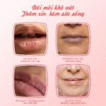Mặt nạ ngủ môi dưỡng ẩm hồng môi tẩy tế bào hương dâu Care:nel Berry Lip Night Mask 5g - Ảnh 3