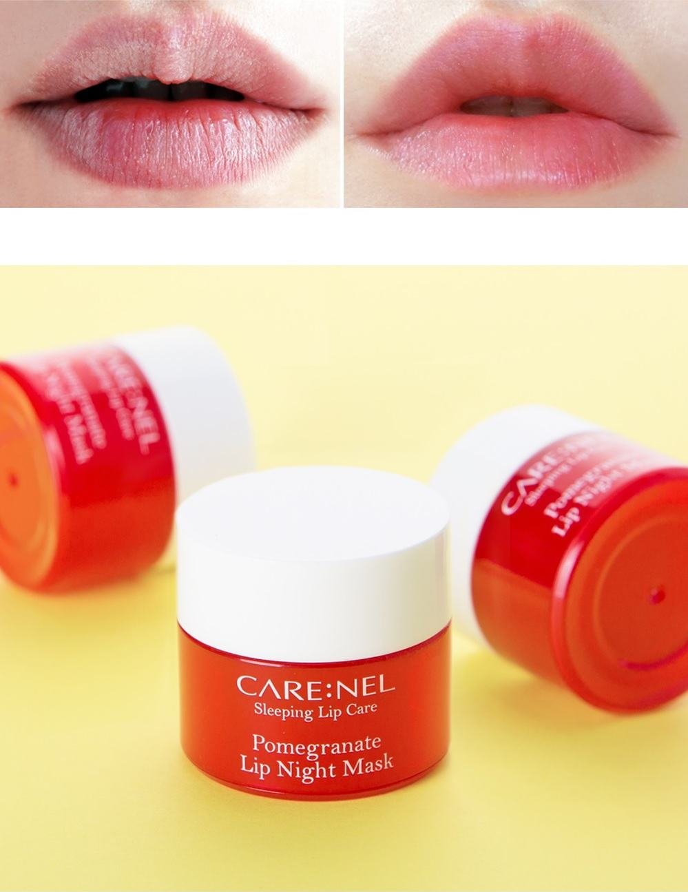 Mat Na Ngu Moi Luu Carenel Pomegranate Lip Night Mask (2)