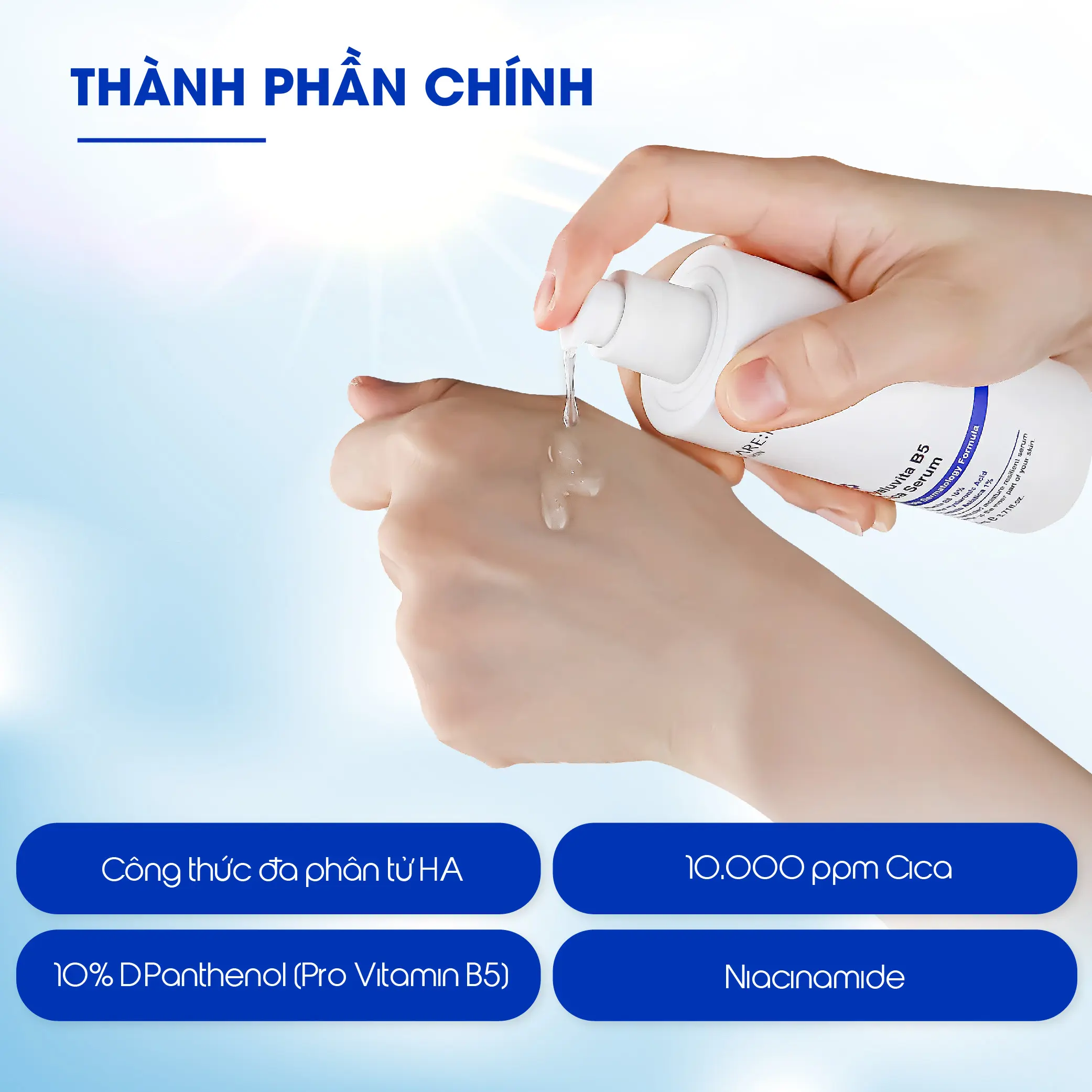 tinh chat phuc hoi da sieu cap am carenel hyaluvita b5 cica serum 30 ml 04 1