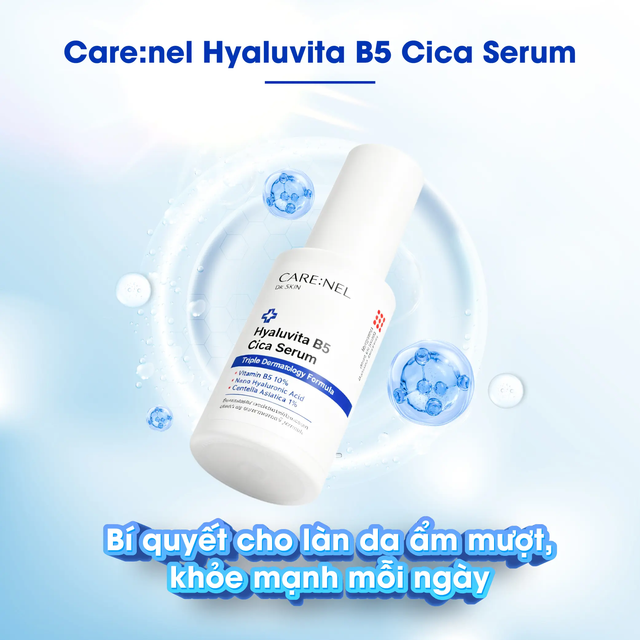 tinh chat phuc hoi da sieu cap am carenel hyaluvita b5 cica serum 30 ml 09 1