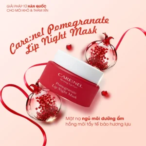 mat na ngu moi duong am hong moi tay te bao chet huong luu carenel lip night mask pomegranate 23g 02