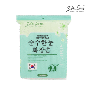 bong tay trang 234 drsera pure snow cotton pad 1