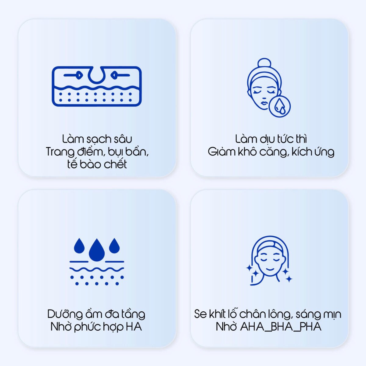 Nước tẩy trang làm dịu tẩy sạch và phục hồi cho da nhạy cảm Carenel Cicavita B5 AHA BHA Cleansing Water 500g - Ảnh 4