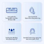 Nước tẩy trang làm dịu tẩy sạch và phục hồi cho da nhạy cảm Carenel Cicavita B5 AHA BHA Cleansing Water 500g - Ảnh 4