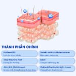 Nước tẩy trang làm dịu tẩy sạch và phục hồi cho da nhạy cảm Carenel Cicavita B5 AHA BHA Cleansing Water 500g - Ảnh 5