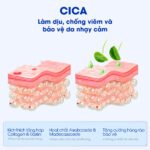 Nước tẩy trang làm dịu tẩy sạch và phục hồi cho da nhạy cảm Carenel Cicavita B5 AHA BHA Cleansing Water 500g - Ảnh 7
