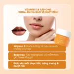 Mặt nạ ngủ môi mơ dưỡng ẩm tẩy tế bào Carenel Apricot Lip Night Mask 5g - Ảnh 7