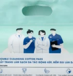 Bông tẩy trang cotton tự nhiên, tiệt trùng, đa tầng Dr.Sera Pearl Double Cleansing Pads 1000 miếng - Ảnh 5