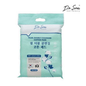 bong tay trang pearl double cleansing cotton pad 1