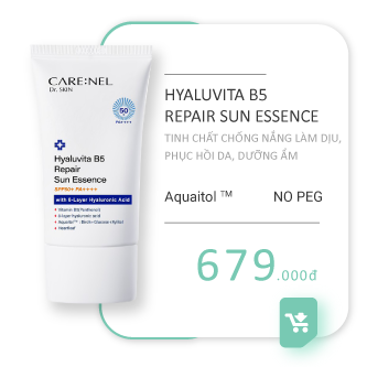 Hyaluvita repair sun essence tinh chất chống nắng làm dịu phục hồi dưỡng ẩm