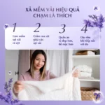 Giấy sấy thơm quần áo xả mềm vải hương oải hương Dr.Sera Scented Softener Dryer Sheets - Ảnh 6