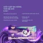 Giấy giặt hút màu, chống loang màu quần áo hương oải hương Dr.Sera Color Catcher Laundry Sheet Lavender - Ảnh 3