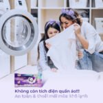 Giấy giặt hút màu, chống loang màu quần áo hương oải hương Dr.Sera Color Catcher Laundry Sheet Lavender - Ảnh 7