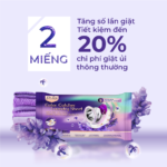 Giấy giặt hút màu, chống loang màu quần áo hương oải hương Dr.Sera Color Catcher Laundry Sheet Lavender - Ảnh 9