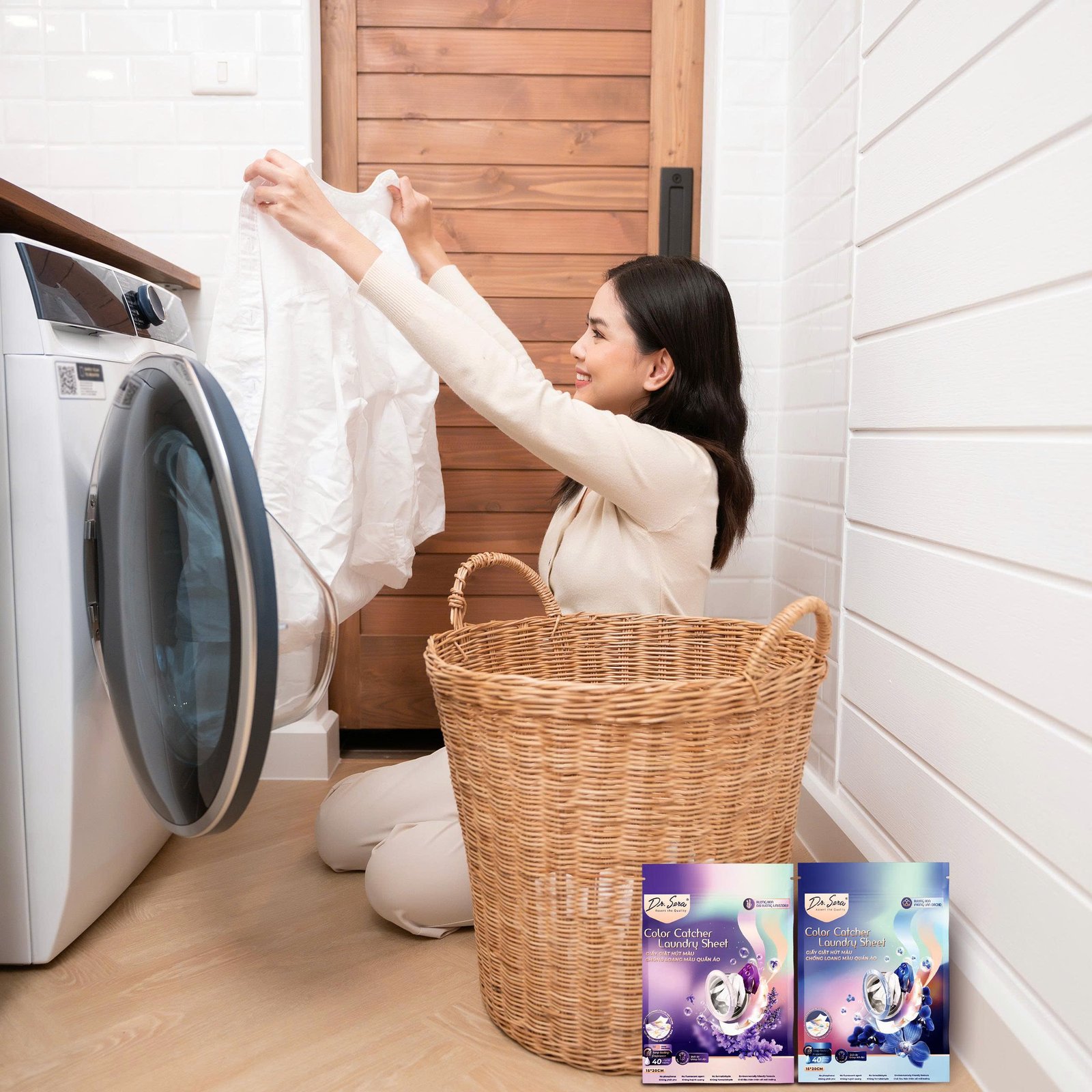 giay giay hut mau drsera color catcher laundry sheet 1 1