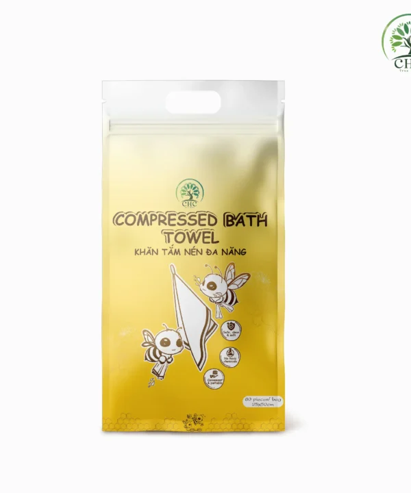 Khăn tắm nén đa năng CHC Compressed Bath Towel 25x50cm