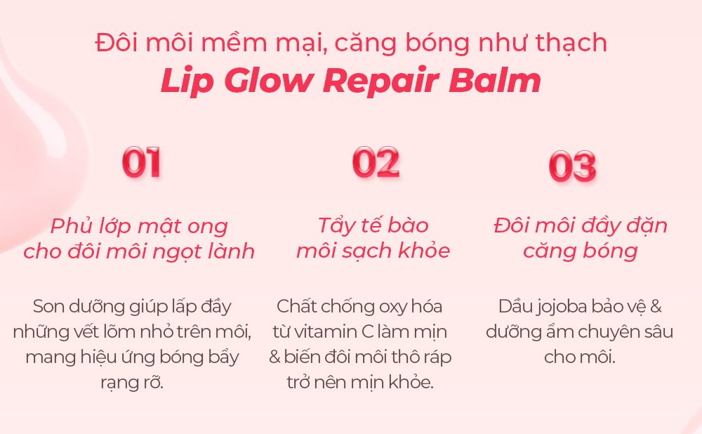 1 2 Berry Lip Glow Repair Balm en 1