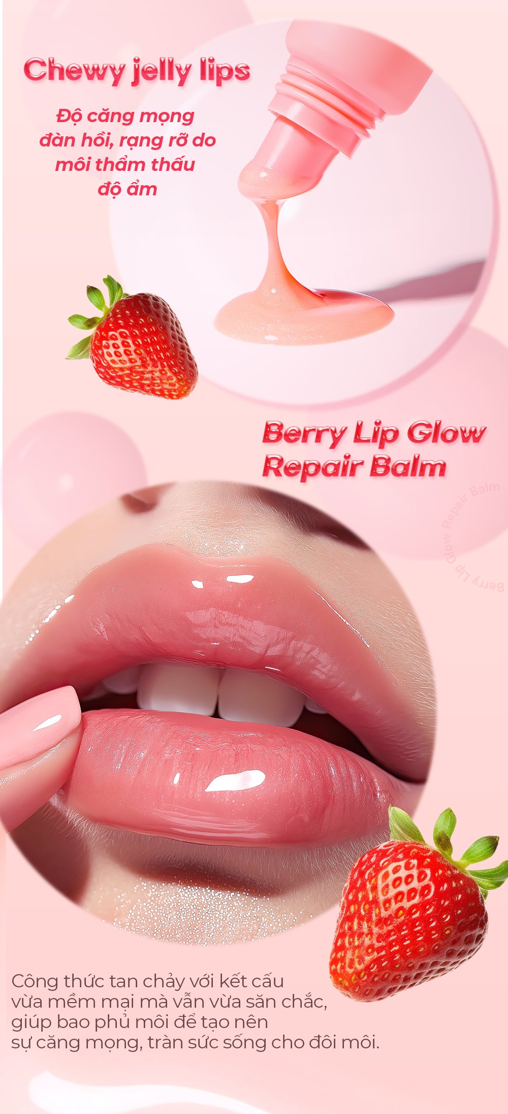 1 5 Berry Lip Glow Repair Balm en 1