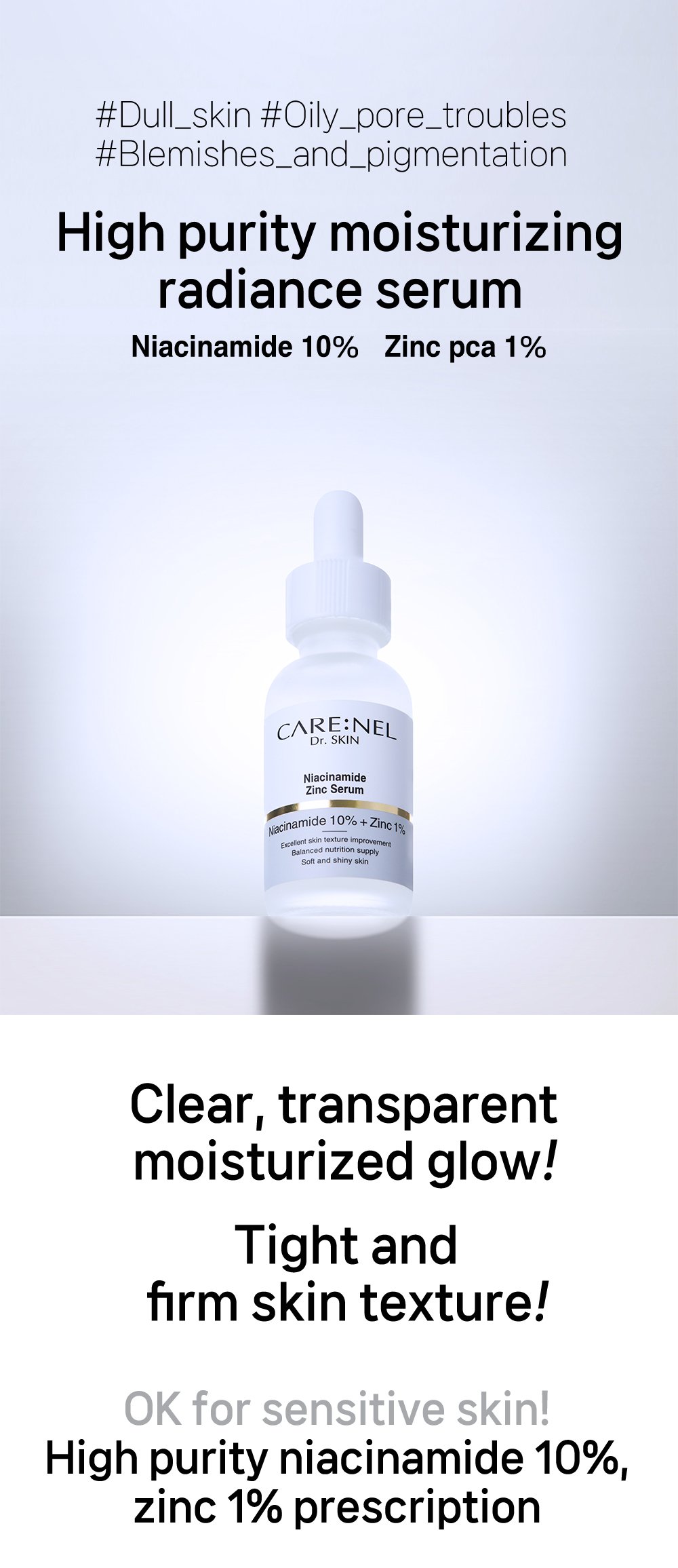1. Niacinamide zinc serum detail