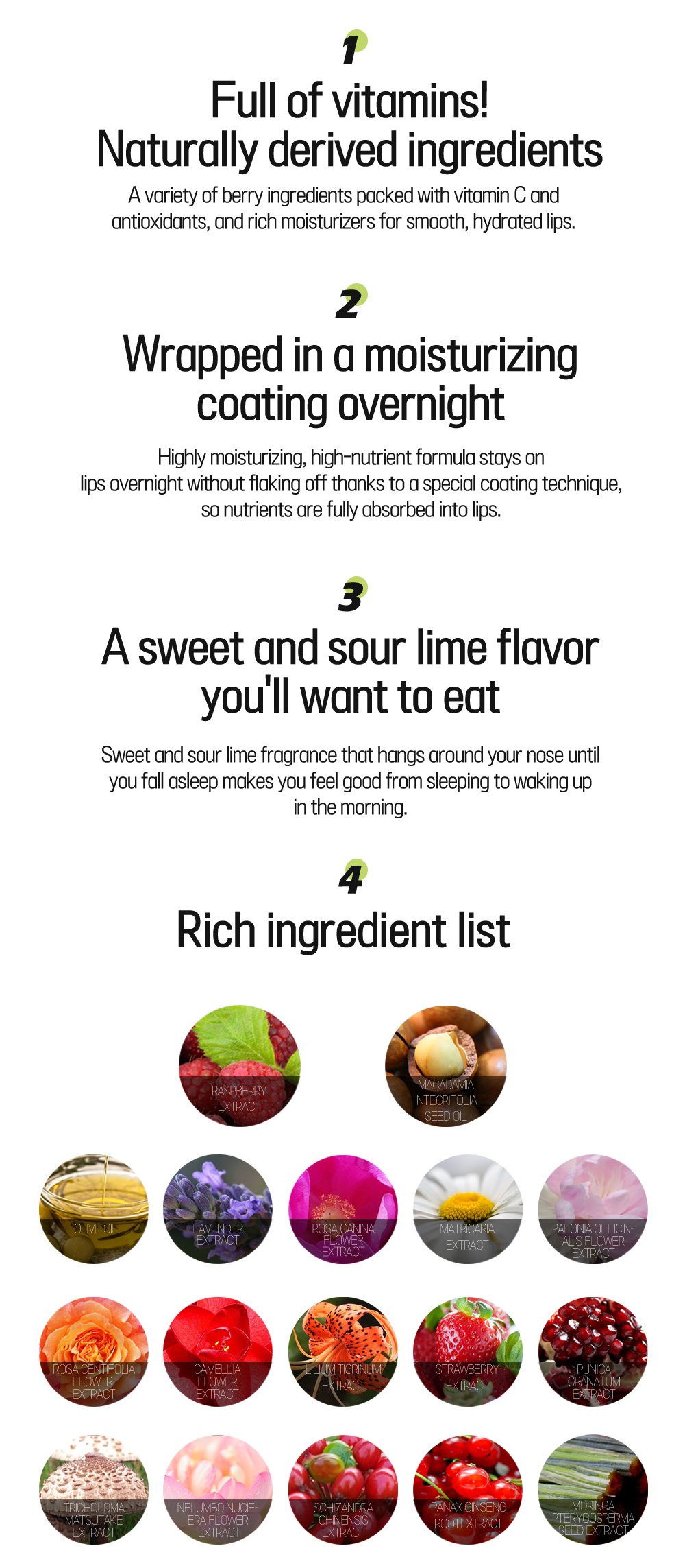 12. Lime Lip Night Mask 5g Detail 2