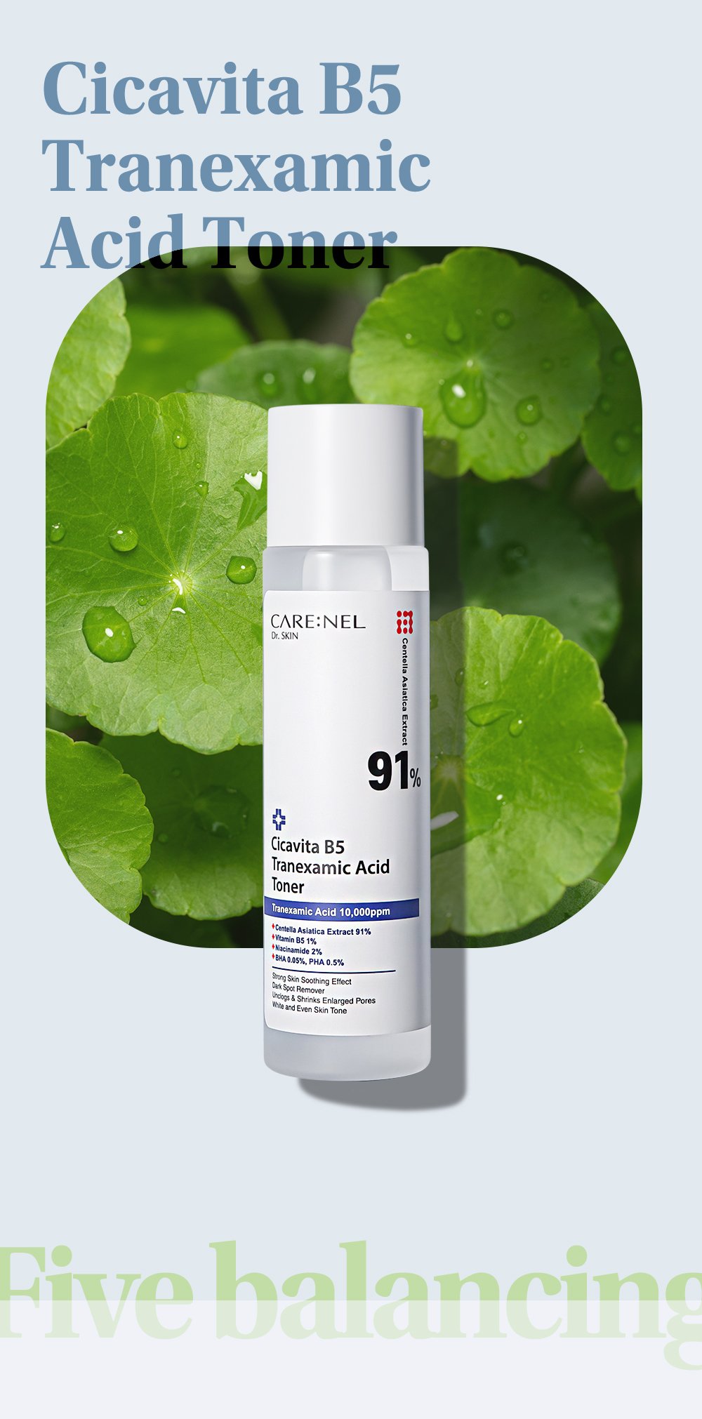 13. Cicavita B5 Tranexamic acid toner Detail En