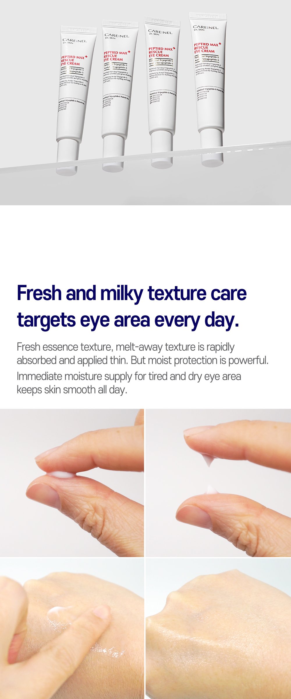 15. Peptide max rescue eye cream detail En