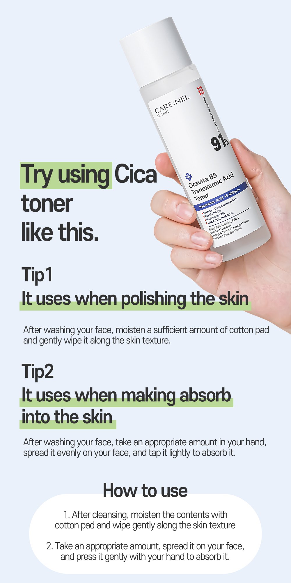 16. Cicavita B5 Tranexamic acid toner Detail En 1