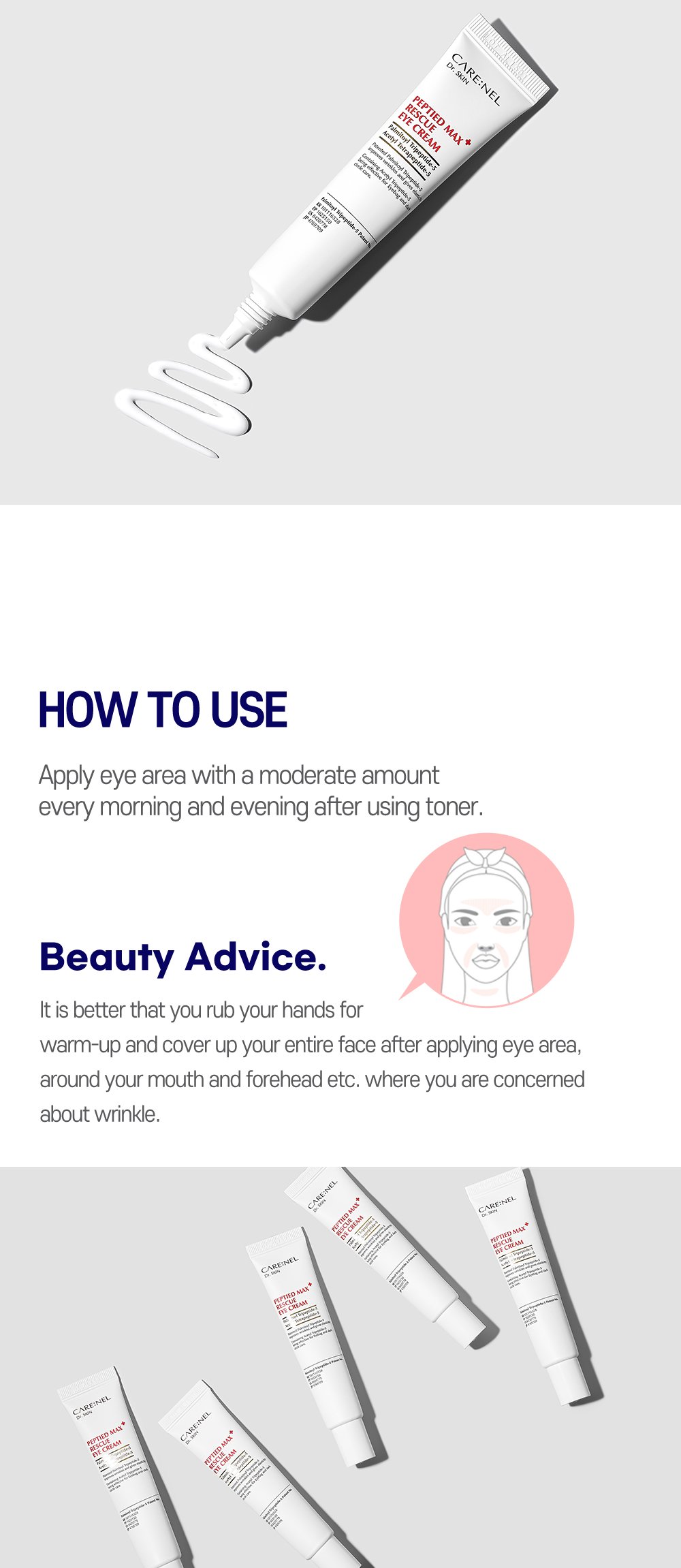 16. Peptide max rescue eye cream detail En