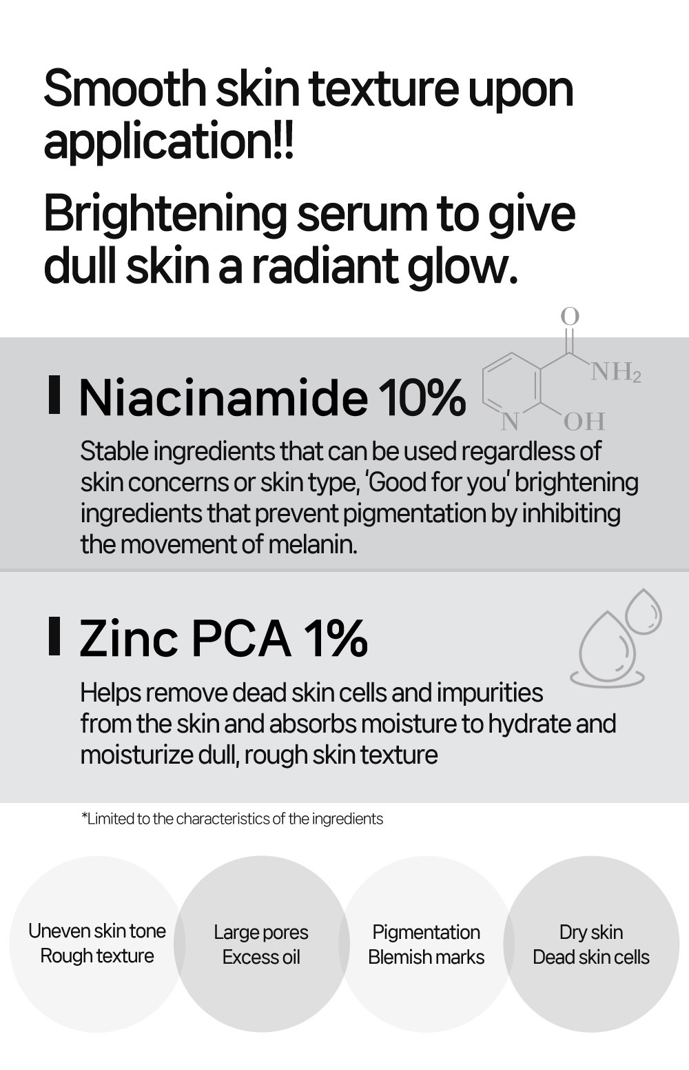 2. Niacinamide zinc serum detail 1