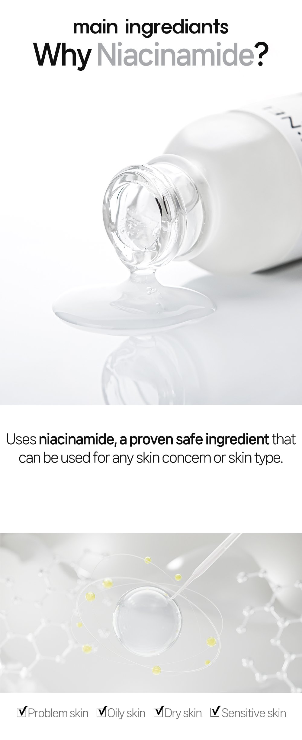 3. Niacinamide zinc serum detail