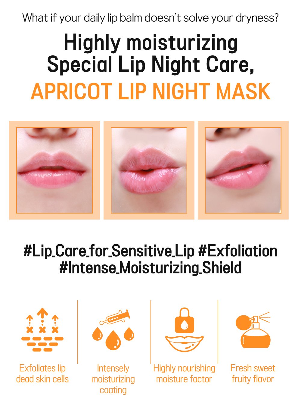 4. Apricot lip night mask 5g Detail En 1
