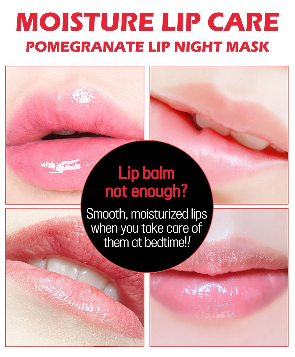 5. Pomegranate Lip Night Mask 5g Detail 1