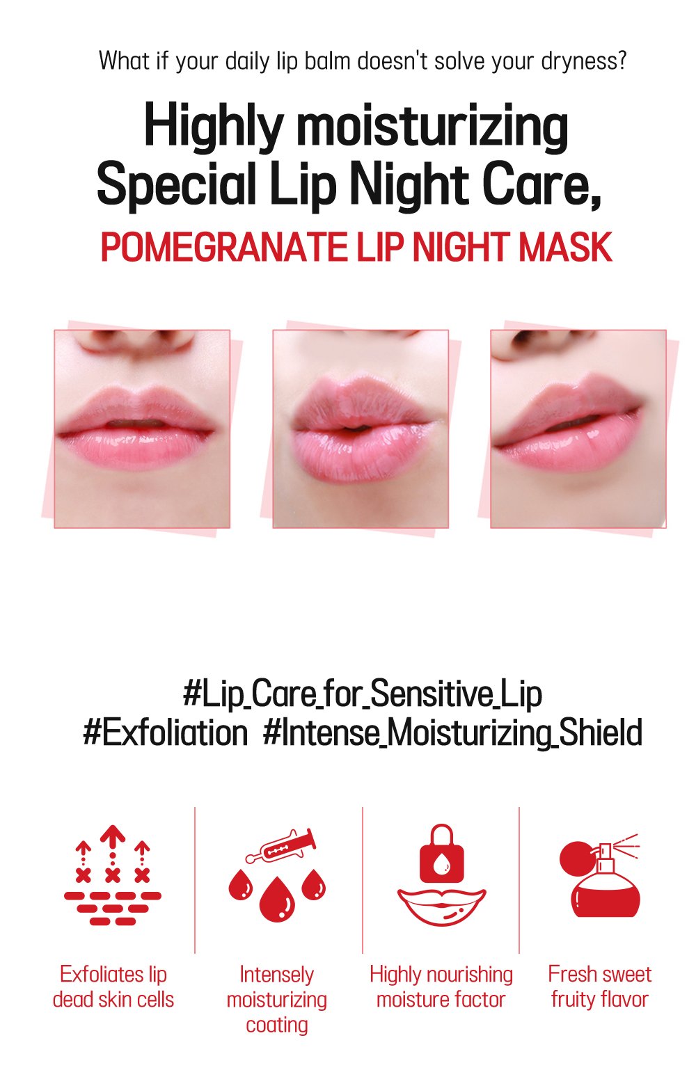 7. Pomegranate Lip Night Mask 5g Detail 1