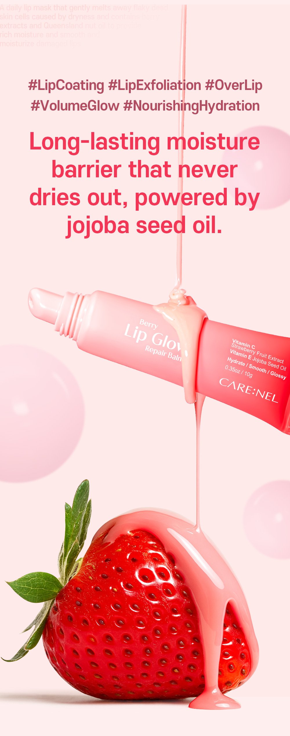 Berry Lip Glow Repair Balm en 07