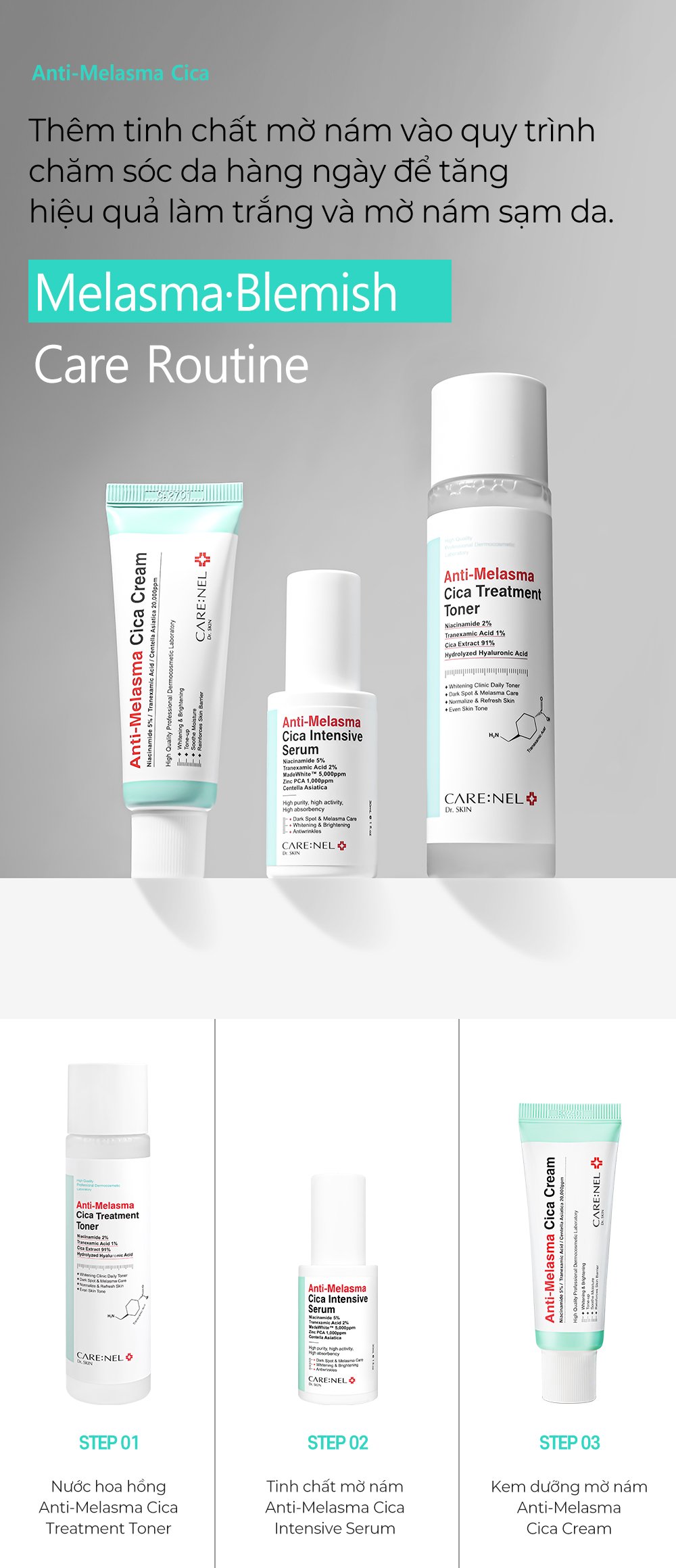 14 Anti melasma Cica Intensive Serum Detail En
