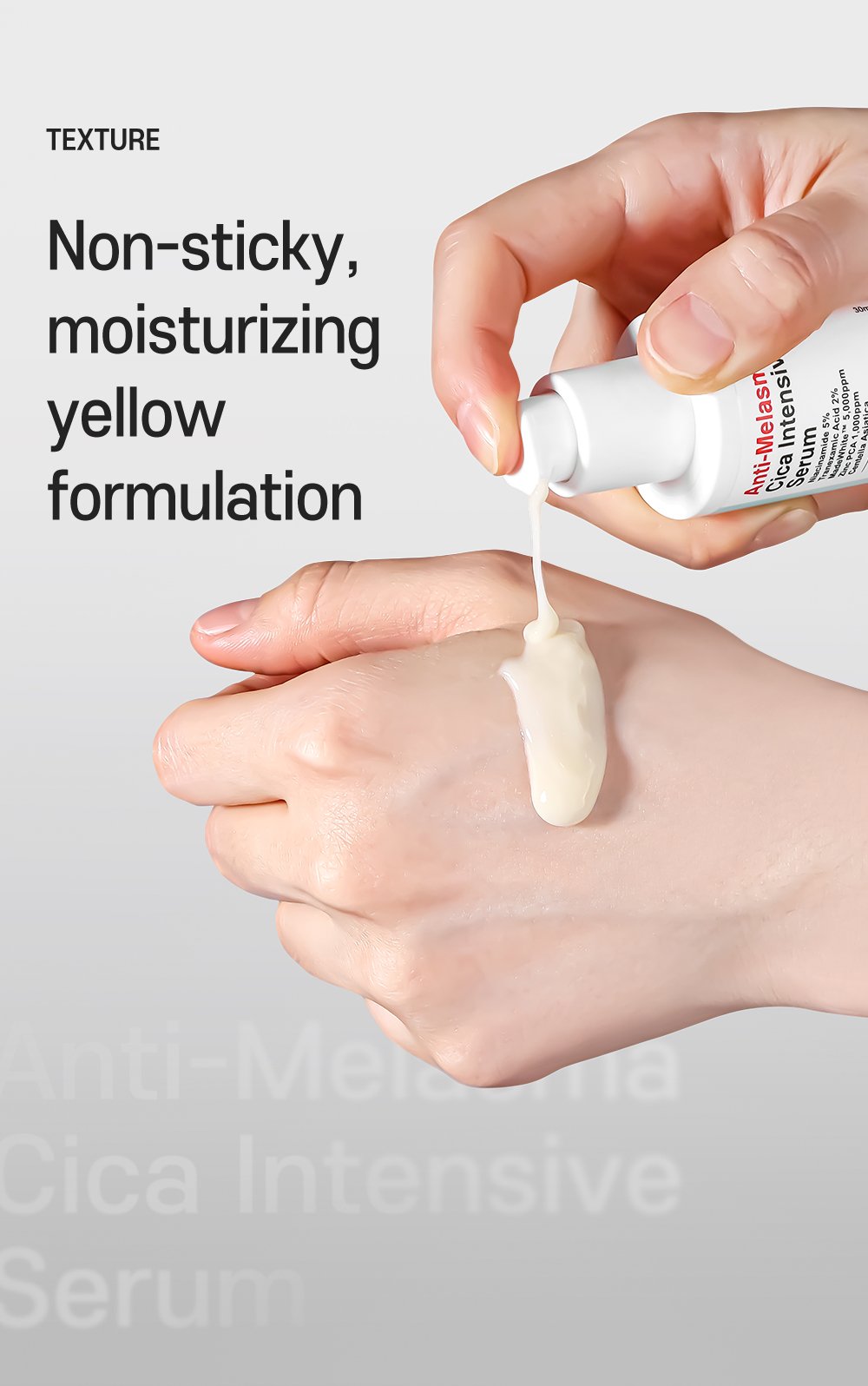 14. Anti melasma Cica Intensive Serum Detail En