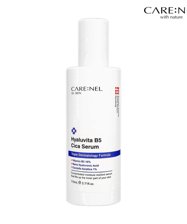 Tinh chất phục hồi da siêu cấp ẩm Carenel Hyaluvita B5 Cica Serum 110ml