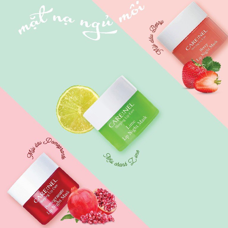 mat na ngu moi duong moi carenel lip night mask 13