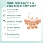 Tinh chất mờ thâm nám, dưỡng sáng da Carenel Anti-melasma Cica Intensive Serum 30ml - Ảnh 5