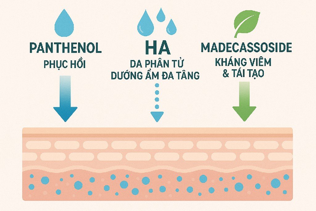 tinh chat phuc hoi da sieu cap am carenel hyaluvita b5 cica serum 49