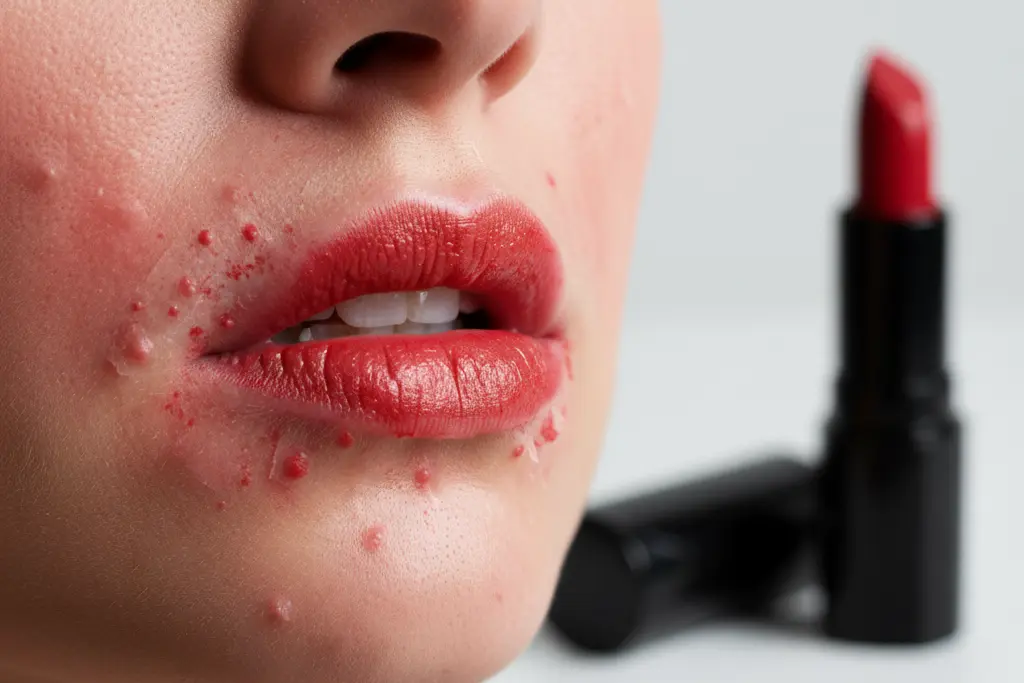 di ung son moi dau hieu nguyen nhan cach xu ly 1