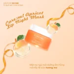 Mặt nạ ngủ môi mơ dưỡng ẩm tẩy tế bào Carenel Apricot Lip Night Mask 23g - Ảnh 2