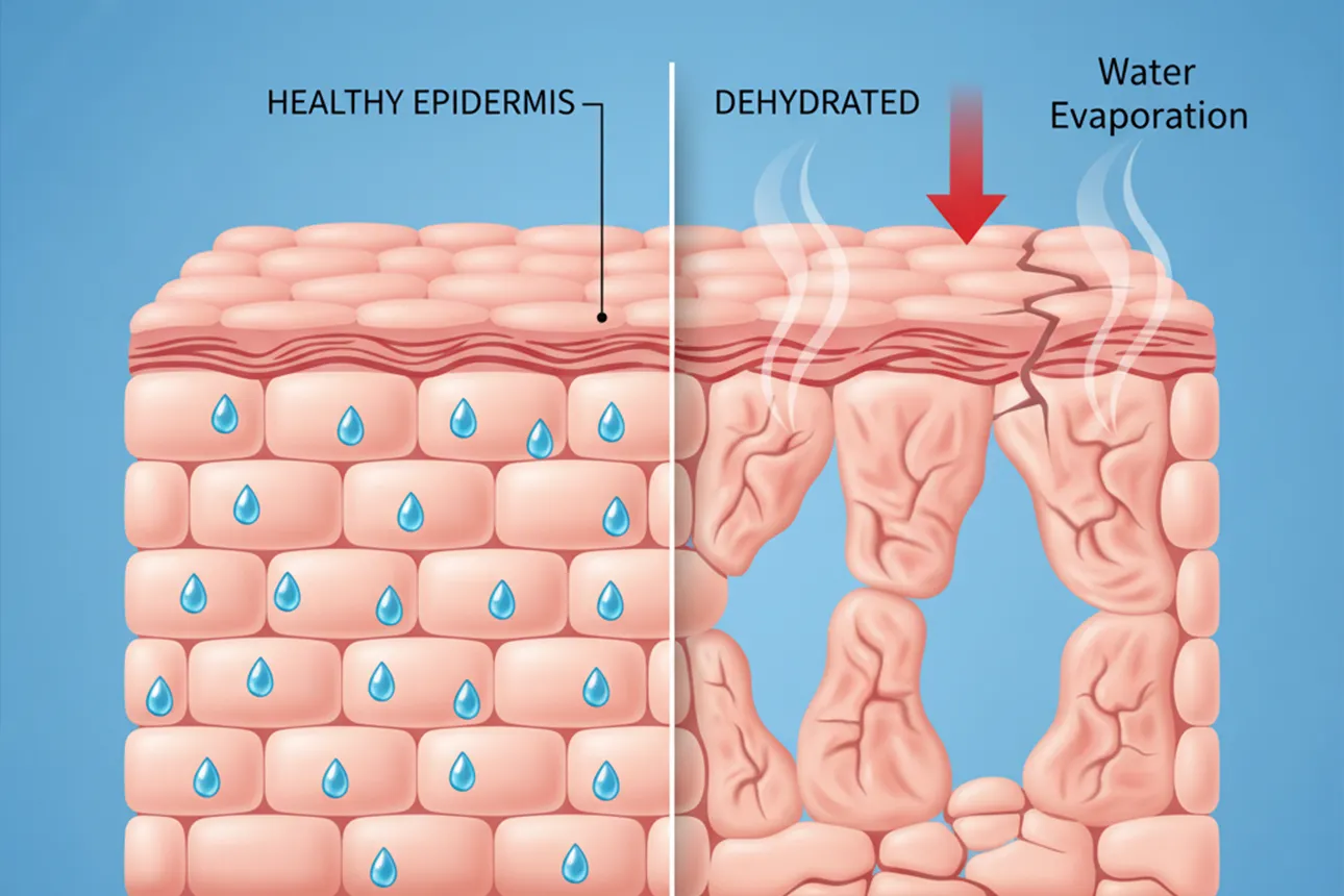 5 dau hieu cho thay lan da thieu am 2