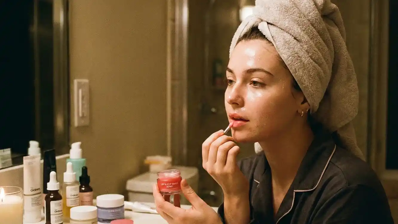 cach cham soc moi cho nguoi thuong xuyen trang diem 2