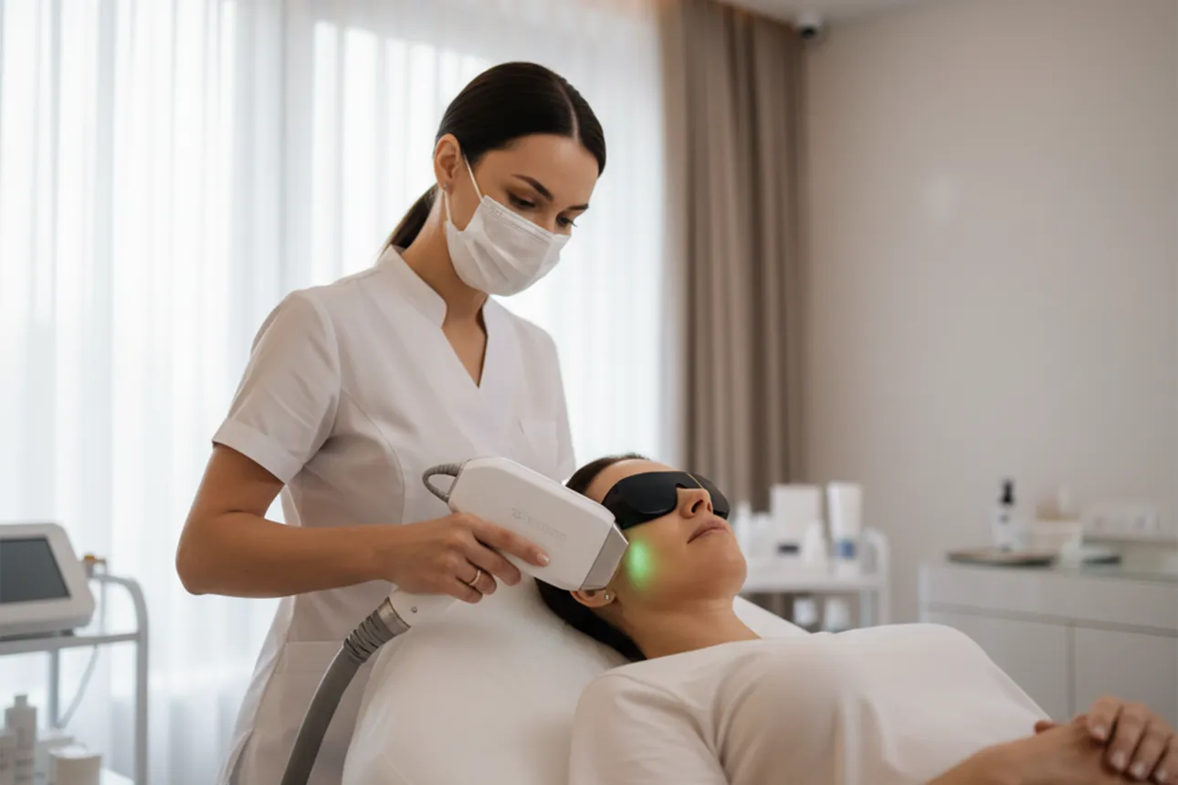 cach phuc hoi da sau laser hoac dieu tri bang anh sang ipl 1