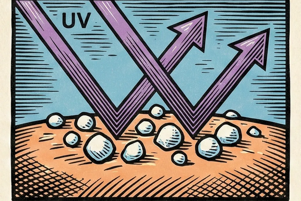 da dầu, tinh chất chống nắng