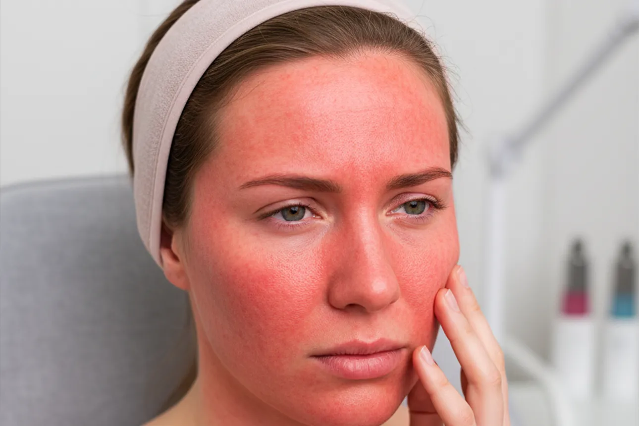 chống nắng cho da nhạy cảm vì tia laser