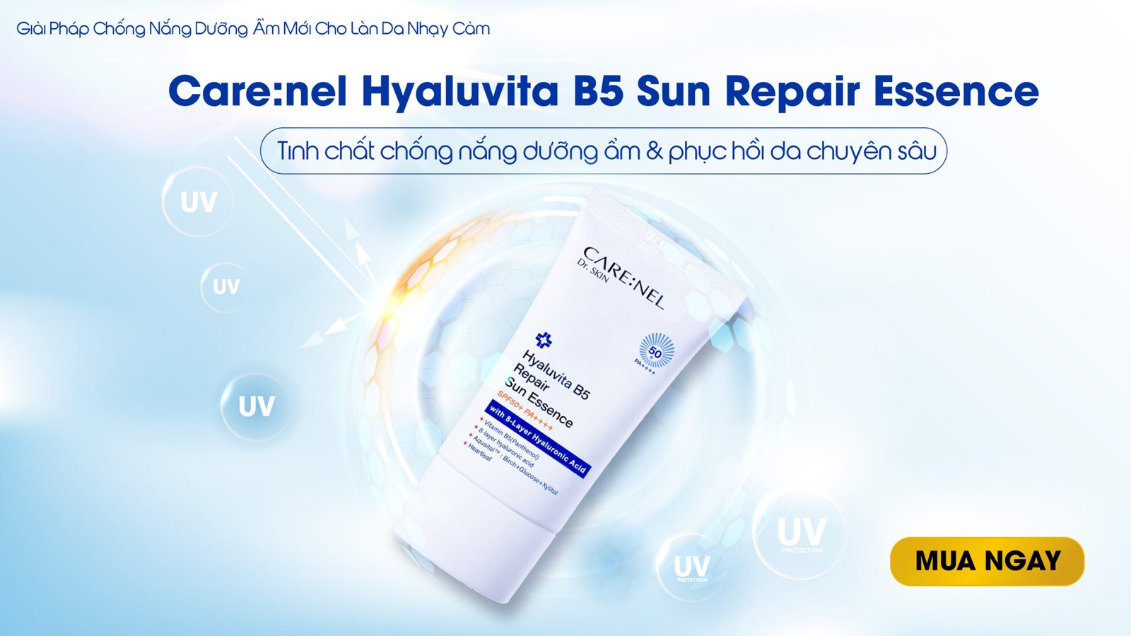 tinh chat chong nang phuc hoi da nhay cam hyaluvita b5 sun repair essence 50ml scaled